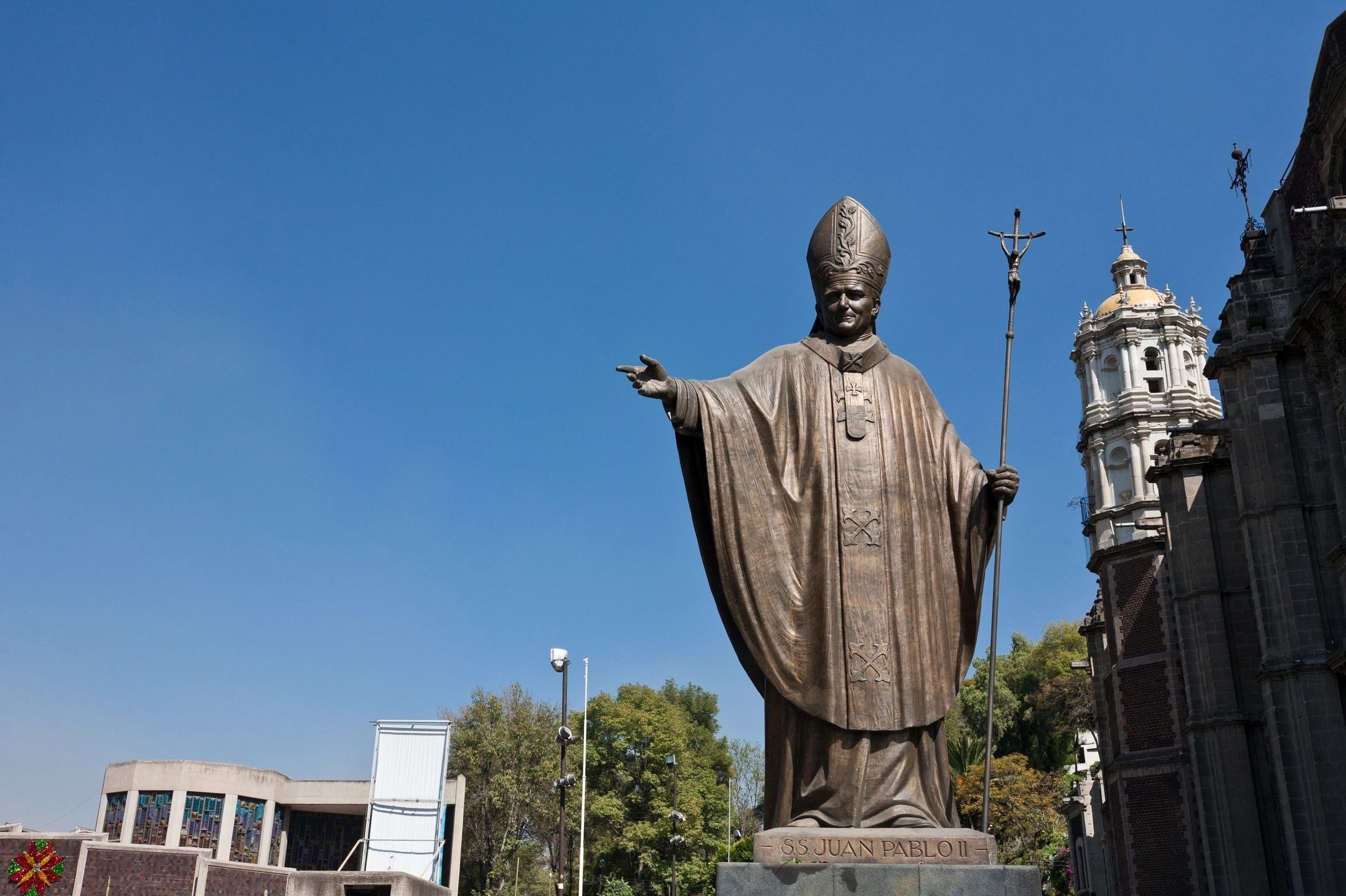 Bronze devotional statue